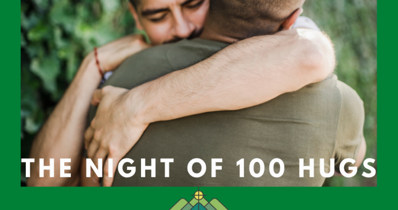 The night of 100 hugs.