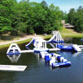 New Aqua Park is ready for summer campers!